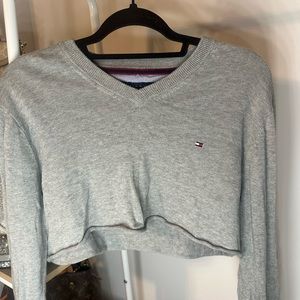 Vintage Tommy Hillfiger Cropped Sweater